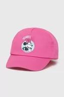 Czapki dla dzieci - zippy czapka z daszkiem bawełniana x Disney kolor różowy z nadrukiem - Zippy - miniaturka - grafika 1