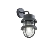 Lampy ogrodowe - Redo 9498 - Kinkiet zewnętrzny CLAUT 1xE27/42W/230V IP65 antracyt - miniaturka - grafika 1
