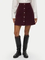 Spódnice - Vero Moda Spódnica mini Etta 10315342 Fioletowy Regular Fit - miniaturka - grafika 1