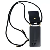 Etui i futerały do telefonów - Łańcuszek Pokrowiec Do Samsung Galaxy S7 EDGE w CZARNY Etui Obudowa Case Cover Ochronny Cadorabo - miniaturka - grafika 1