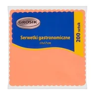 Folia, papier śniadaniowy, serwetki - Grosik serwetki gastronomiczne 17x17 200 sztuk - miniaturka - grafika 1