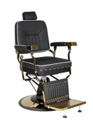 Fotele fryzjerskie - Fotel fryzjerski barberski hydrauliczny do salonu fryzjerskiego barber shop Barberking w 24H - miniaturka - grafika 1