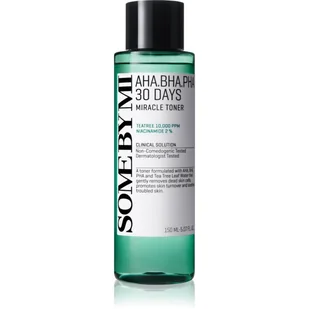 Some By Mi SomeByMi AHA/BHA/PHA 30days Miracle Toner Tonik oczyszczający z kwasami AHA/BHA/PHA 150ml 47261-uniw - Toniki i hydrolaty do twarzy - miniaturka - grafika 1