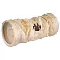 Zabawki dla kotów - Trixie Tunel dla kota 60/20 cm beżowy DARMOWA DOSTAWA OD 95 ZŁ! - miniaturka - grafika 1