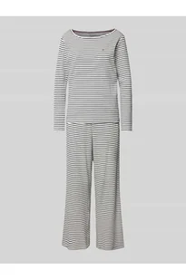 Piżama z wyhaftowanym logo - Tommy Hilfiger - Piżamy damskie - miniaturka - grafika 1