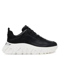 Sneakersy damskie - Sneakersy DKNY K1522639 Czarny - miniaturka - grafika 1