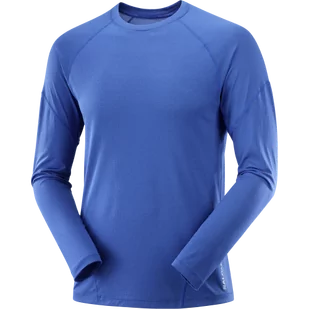 KOSZULA SALOMON CROSS RUN LS M C18266 - Koszulki sportowe męskie - miniaturka - grafika 1