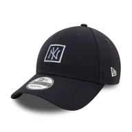 Czapki i chusty sportowe męskie - Czapka z daszkiem NEW ERA 9FORTY New York Yankees Adjustable Black - miniaturka - grafika 1