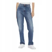 Spodnie damskie - TOMMY HILFIGER SPODNIE DAMSKIE JULIE UH STR BH5152 JEANS r.30/30 - miniaturka - grafika 1