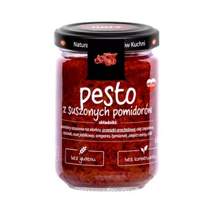 Hotz Pesto z suszonych pomidorów HOTZ, 140g - Sosy w słoikach - miniaturka - grafika 1