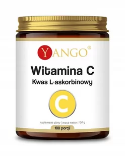 Yango, Witamina C Kwas L-askorbinowy, 100g - Witaminy i minerały - miniaturka - grafika 1