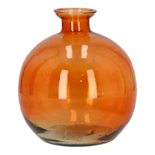 Wazon szklany pomarańczowy 15x17cmm - Wazony i flakony - miniaturka - grafika 3