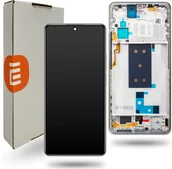 Baterie do telefonów - Xiaomi 11T Wyświetlacz Oryginalny Service Pack LCD Ekran Oryginał SZARY - miniaturka - grafika 1