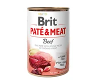 Mokra karma dla psów - Brit konzerva PATE and MEAT 400g - miniaturka - grafika 1