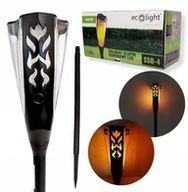 Lampy ogrodowe - ECO-LIGHT SOLARNY SŁUPEK OGRODOWY LED SSO-4 1600K IP65 WODOODPORNY EKO - miniaturka - grafika 1