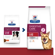 Sucha karma dla psów - Hills Prescription Diet I/D Digestive Care Canine 5 kg - miniaturka - grafika 1