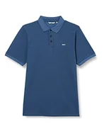 Koszulki męskie - Mexx Męska koszulka polo, Granatowy (Dark Denim), M - miniaturka - grafika 1