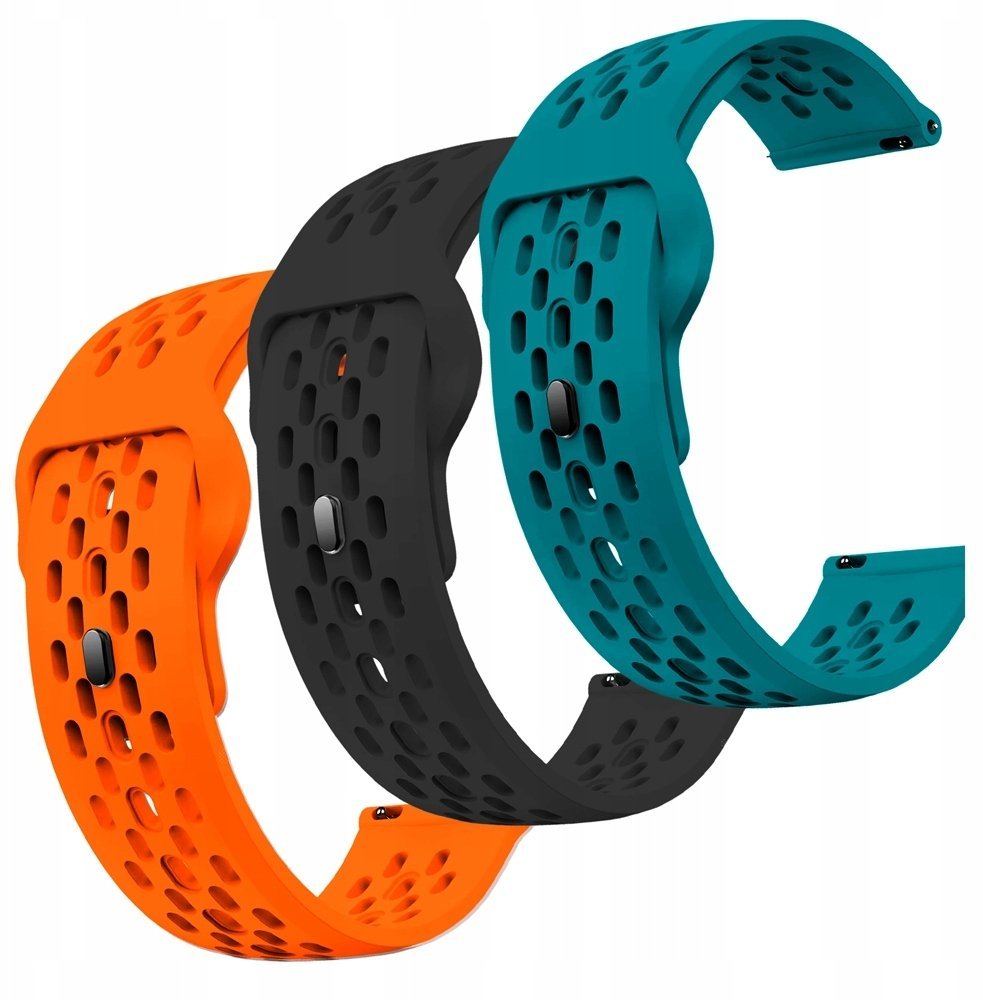 ChronSmarta Zestaw: 3x pasek ChronSmarta do smartwatch'a Garett Kids Essa 4G, Viva, Rose