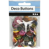 Dekoratorstwo - Mix koralików z plastiku, 100 sztuk - miniaturka - grafika 1