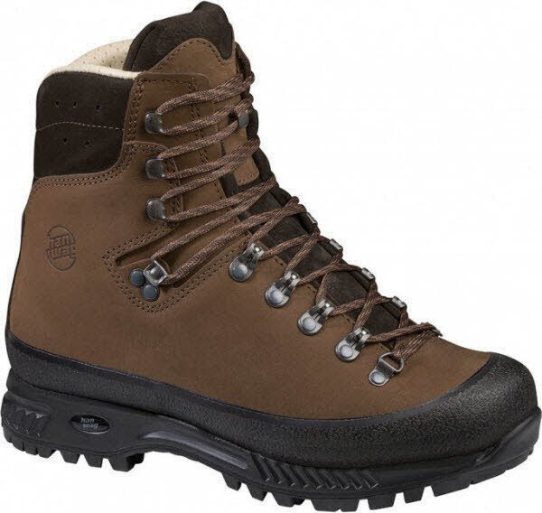 Męskie buty trekkingowe Hanwag Yukon skórzane buty turystyczne brązowe
