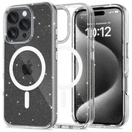 Etui i futerały do telefonów - Tech-Protect Flexair Hybrid Magsafe do iPhone 16 Pro Max Glitter - miniaturka - grafika 1