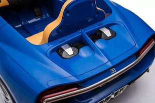 Pojazd Bugatti Chiron Niebieski - Pojazdy elektryczne dla dzieci - miniaturka - grafika 3
