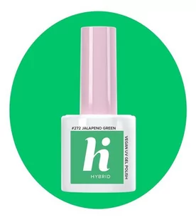 Hi Hybrid, Fiesta, Lakier hybrydowy, #272  Jalapeno Green, 5ml - Lakiery hybrydowe - miniaturka - grafika 1