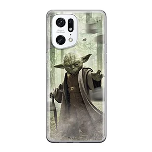 ERT GROUP etui na telefon Oppo FIND X5 PRO, case oryginalny i oficjalnie licencjonowany przez Star Wars, wzór Yoda 002, optymalnie dopasowane, plecki z TPU - Etui i futerały do telefonów - miniaturka - grafika 1