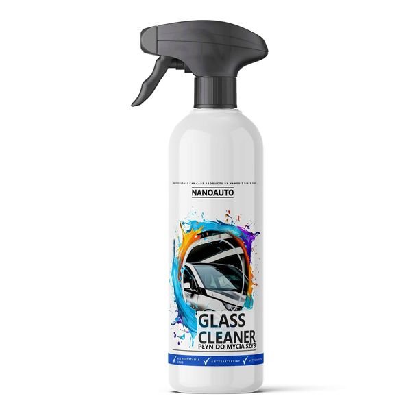 NANOAUTO GLASS CLEANER płyn do mycia szyb 750ml