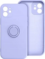 Etui i futerały do telefonów - OEM Futerał SILICONE RING do XIAOMI Redmi Note 13 5G fioletowy - miniaturka - grafika 1
