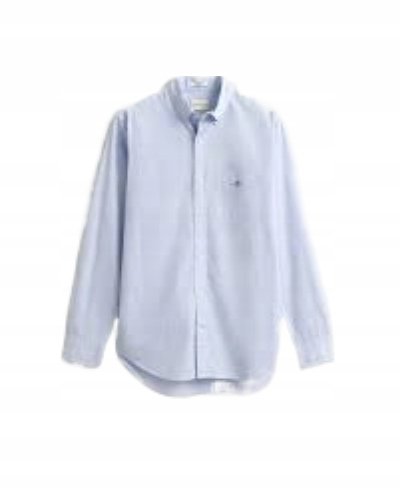 GANT NIEBIESKA KLASYCZNA KOSZULA ELEGANCKA Z DŁUGIM RĘKAWEM XL 1J9A