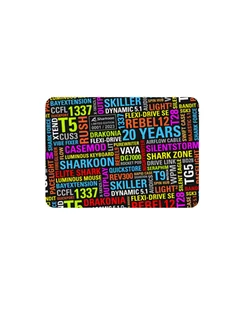 Sharkoon 20 Years Limited Edition Mouse Mat, gaming mouse pad multicolored 4044951038084 - Podkładki pod mysz - miniaturka - grafika 1
