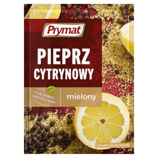 Prymat Pieprz cytrynowy 20G - Przyprawy i zioła sypkie - miniaturka - grafika 1