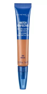 Korektor i rozświetlacz 2w1 do twarzy Rimmel London Match Perfection Concealer 060 Moch 7 ml (3614226150400) - Korektory do twarzy - miniaturka - grafika 1