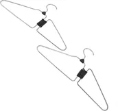 Skarpetki dla dzieci - 5 sztuk składanych wieszaków na ubrania ze stali nierdzewnej Wielofunkcyjne antypoślizgowe składane wieszaki na ubrania do domu i podróży - miniaturka - grafika 1