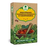 Przyprawy i zioła sypkie - Dary Natury Przyprawa pomidorowo - czosnkowo z czarnuszką 40 g - miniaturka - grafika 1