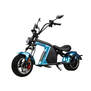 Skuter elektryczny BILI COCO FUTURE 2000W 30Ah -niebieski - Skutery - miniaturka - grafika 1