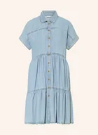 Sukienki - Emily Van Den Bergh Sukienka Koszulowa W Stylu Jeansowym blau - miniaturka - grafika 1
