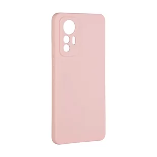 Tylna Gumowana Osłona Fixed Story Do Xiaomi 12 Lite, Różowa - Etui i futerały do telefonów - miniaturka - grafika 1