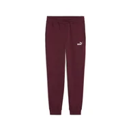 Spodnie męskie - Męskie Spodnie PUMA ESS NO. 1 LOGO SWEATPANTS FL CL (S) 68260796 – Bordowy - miniaturka - grafika 1