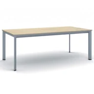 Stoły i stoliki do biura - B2B Partner Stół konferencyjny INFINITY 2000 x 1000 x 740 mm, dąb naturalny 499265 - miniaturka - grafika 1