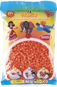 Prace ręczne dla dzieci - Hama 201-44 - czerwony pastelowy - 3000 koralików midi - miniaturka - grafika 1