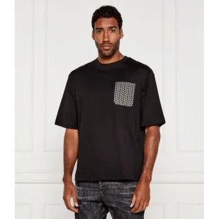 Michael Kors T-shirt Loose fit - Koszulki męskie - miniaturka - grafika 1