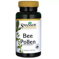 Suplementy naturalne - SWANSON Bee Pollen (Pyłek Pszczeli) 400 mg - 100 kapsułek - miniaturka - grafika 1