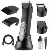 Trymery - Trymer golarka maszynka AOC PHT-144 LED ceramiczne ostrze IPX7 - miniaturka - grafika 1