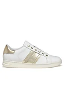 Sneakersy damskie - Geox Sneakersy D Jaysen D361BE 085BN C1327 Biały - miniaturka - grafika 1
