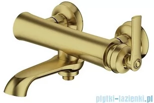 Omnires Armance bateria wannowa bez zestawu prysznicowego mosiądz szczotkowany AM5230BSB | - Baterie umywalkowe - miniaturka - grafika 1