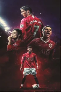 PODKŁADKA POD MYSZ Nadruk 22x18 cm Cristiano Ronaldo Real Madryt Prezent - Podkładki pod mysz - miniaturka - grafika 1