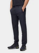 Spodnie męskie - Boss Chinosy T_Commuter 50495497 Granatowy Slim Fit - miniaturka - grafika 1