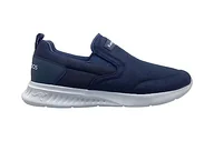 Klapki i japonki męskie - KangaROOS Męskie klapki i mokasyny KL-A Hank, granatowe/białe, 43 EU, Dk Navy White, 43 EU - miniaturka - grafika 1